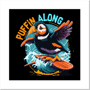 Puffin Along Posters and Art